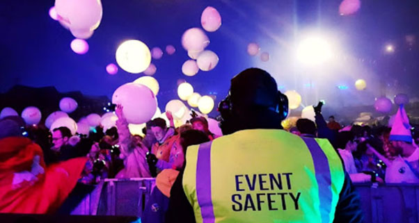 Protect Duty &ndash; Martyn&rsquo;s Law in practice. Event security at a music festival.
